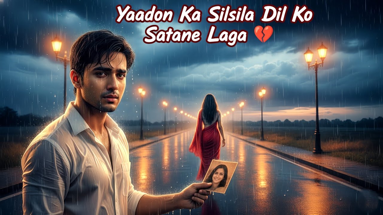 Yaadon Ka Silsila Dil Ko Satane Laga 💔 | Heart Touching Sad Love Song | Emotional Hindi Song