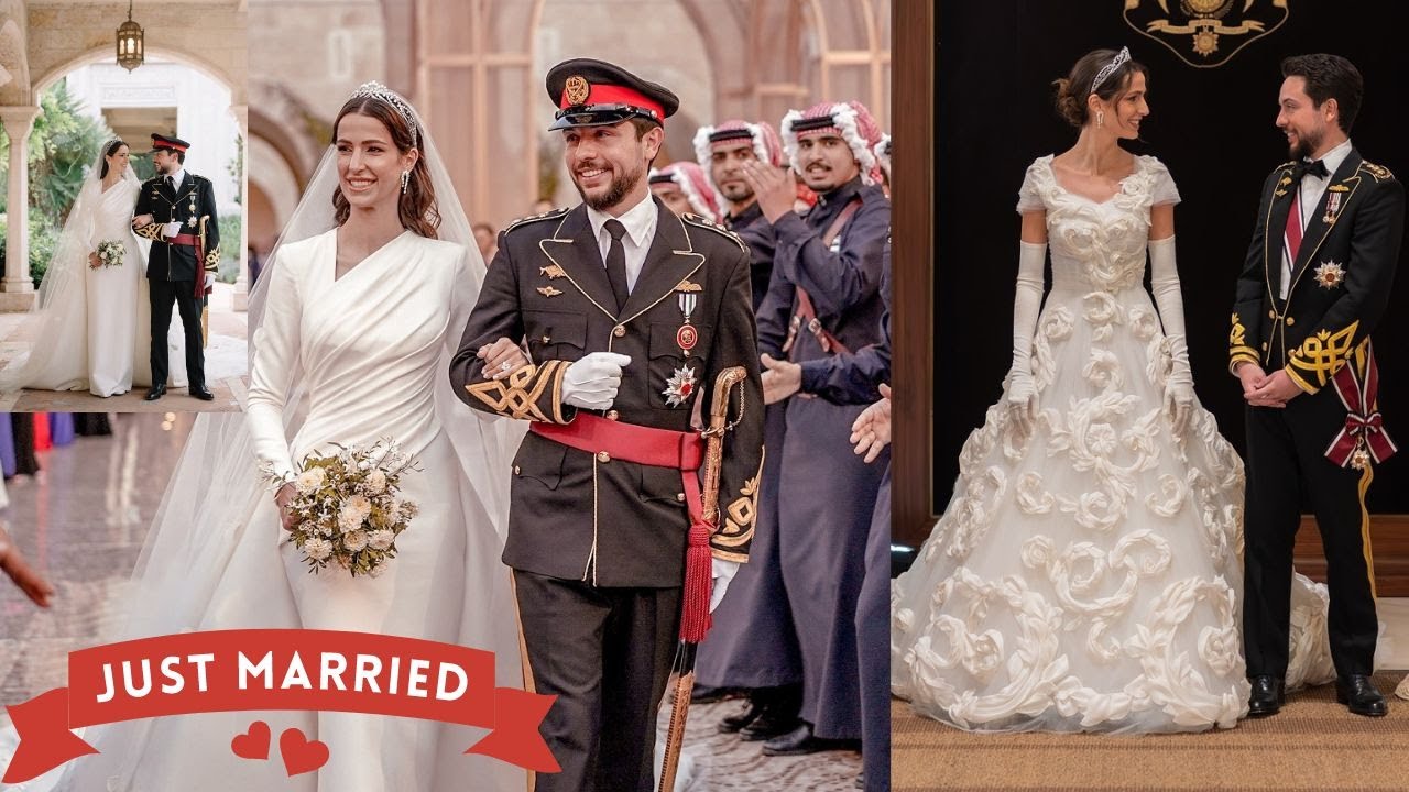 Princess Rajwa married Prince Al Hussein of Jordan in a Fairy tale Wedding