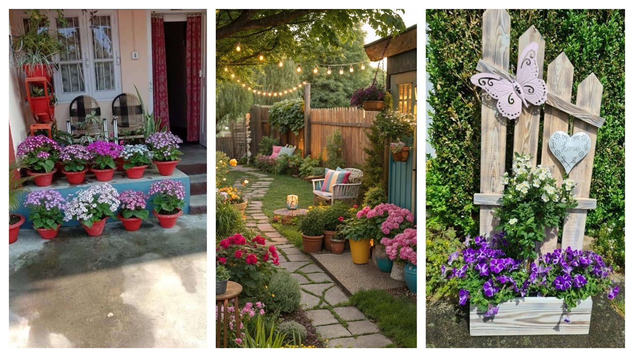 Small Garden ideas, Garden ideas, Small Garden Design, Garden Design ideas, DIY, Garden