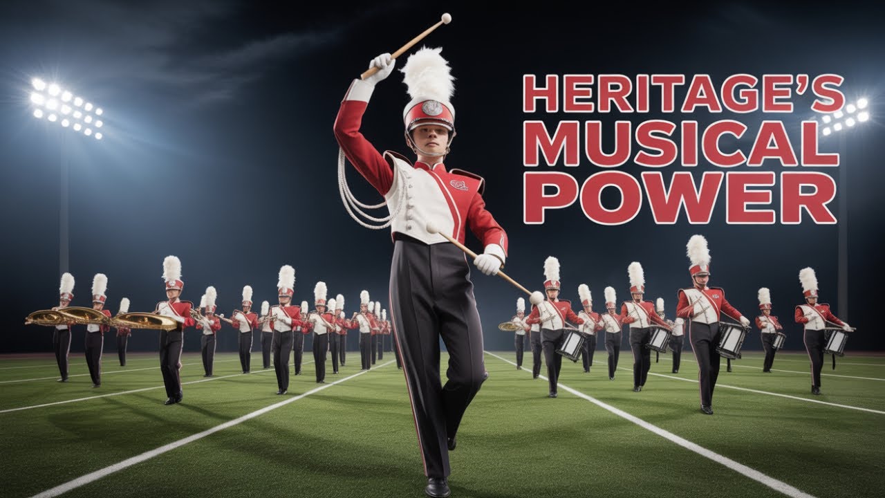 Heritage High School Marching Band – Blue  | 2025 (vs Harlem High School)