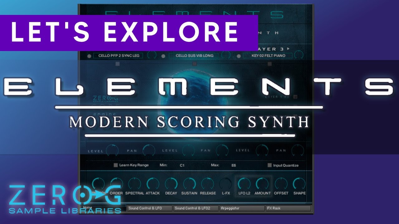 Exploring ELEMENTS Modern Scoring Synth From Zero-G | Livestream Flashback