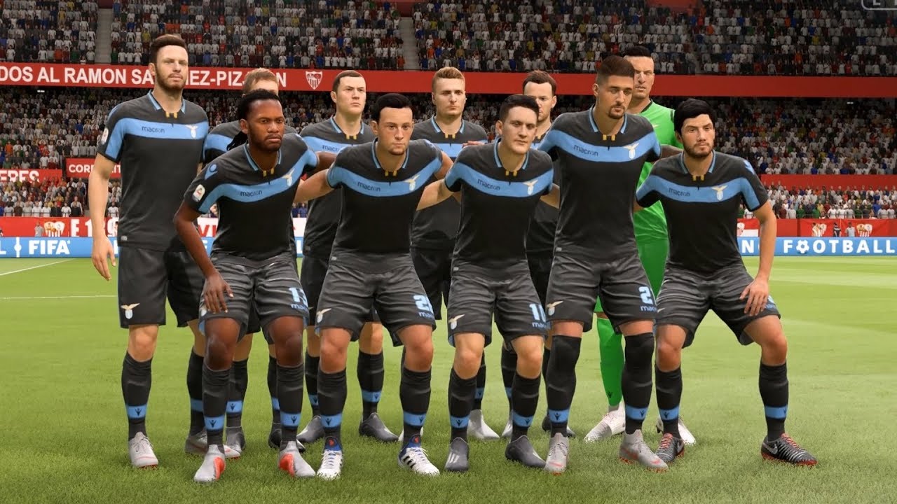 FIFA 19 - Sevilla vs SS Lazio - UEFA Europa League Gameplay (PC HD) [1080p60FPS]
