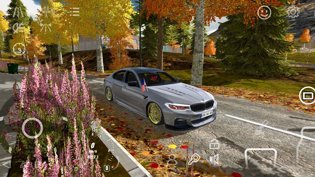 Bmw M5 f90 mountain to home- car parking multiplayer 