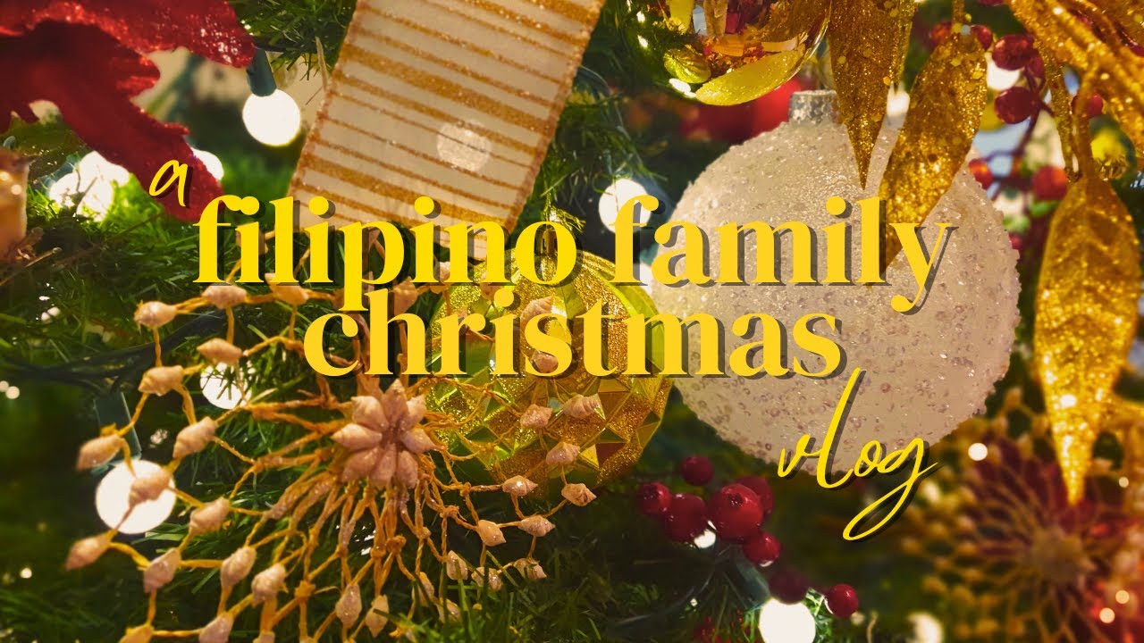a filipino family christmas vlog | christmas and new year celebrations