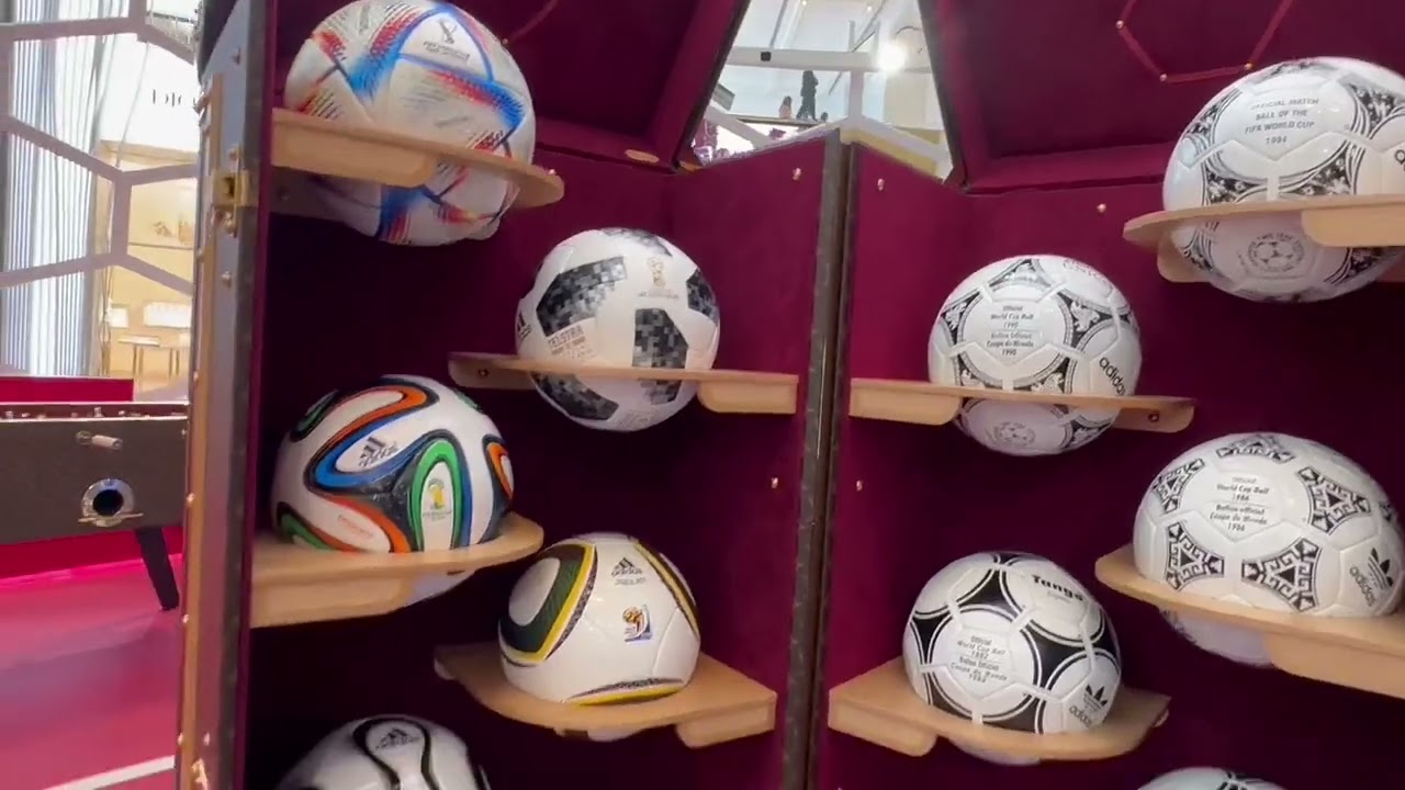 A Louis Vuitton trunk with World Cup match balls from 1970 for $140K?! 😳