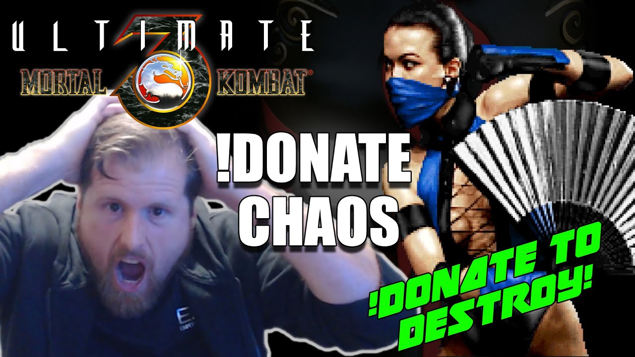 INSANE UMK3 SPEEDRUN DONATION CHALLENGE! - !donate