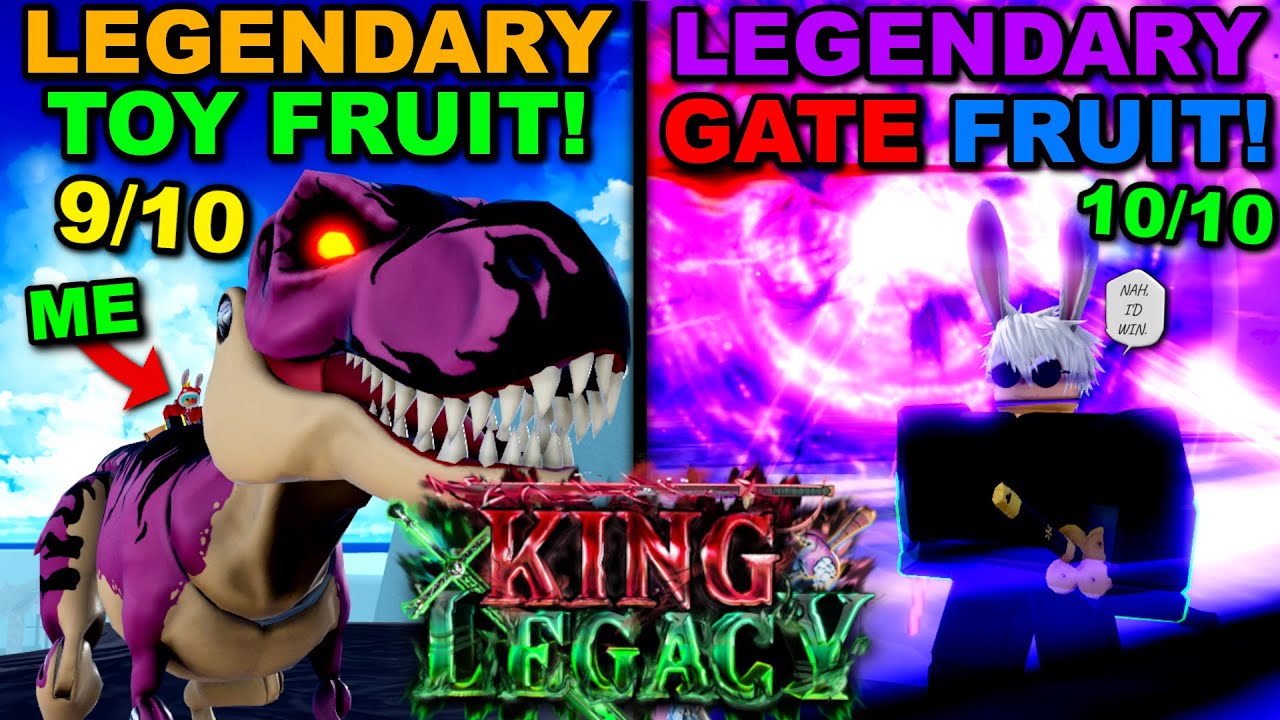 Using The New Toy & Gate Legendary Fruits In Roblox King Legacy Update 5... Here's What Happened!