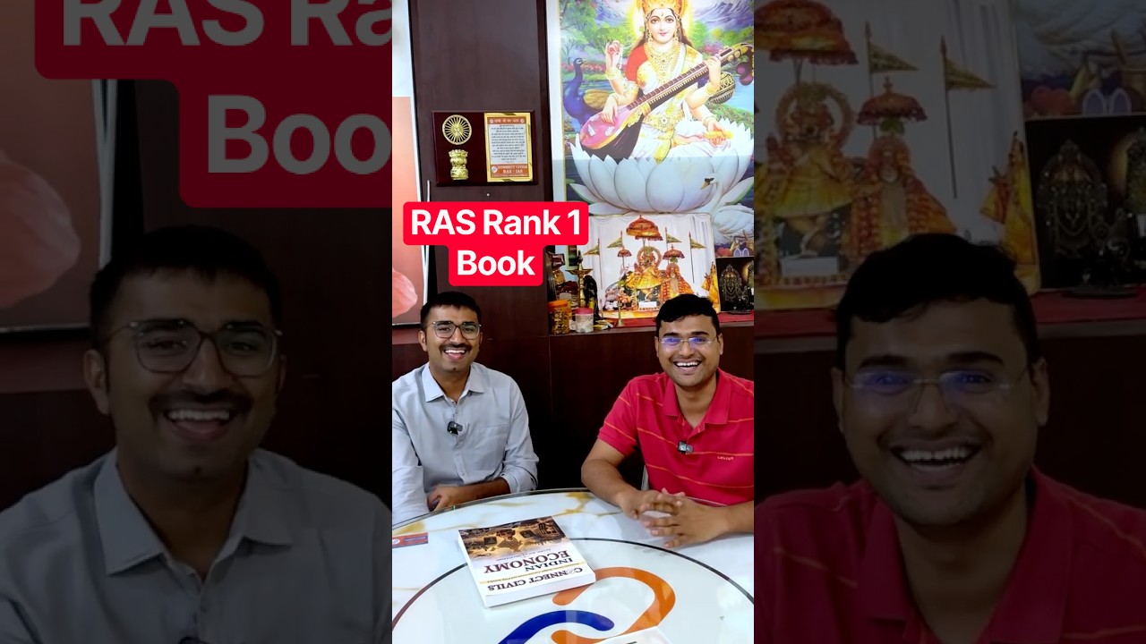 Indian Economy Book By RAS Rank 1 (Dinesh Bishnoi) and Neon