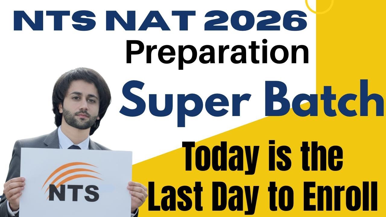 NTS NAT Test Preparation 2026 I How to Prepare NTS NAT 2026 I NTS NAT 2026 Preparation I NAT 2026