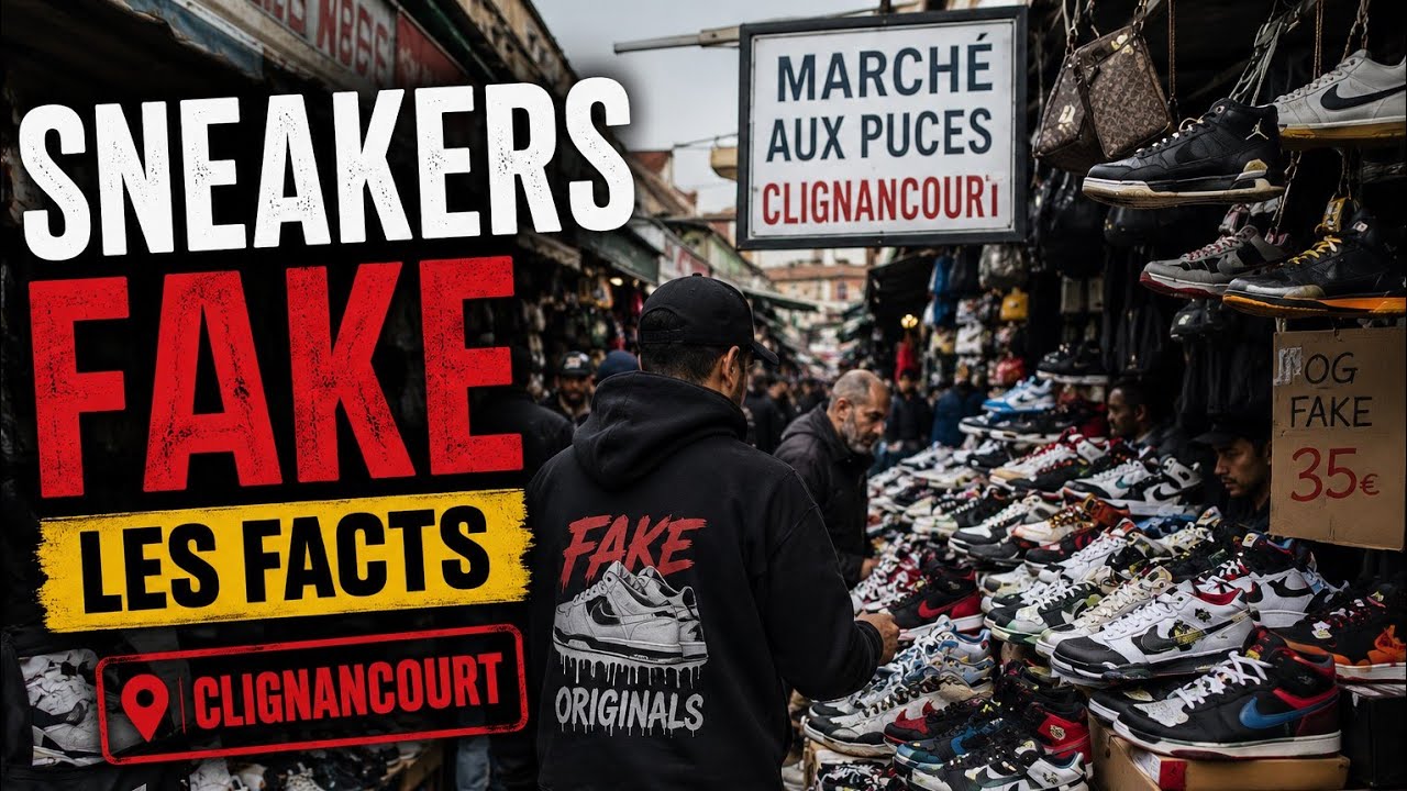 VLOG SPECIAL IMMERSION DANS LE MARCHE DU FAKE A PARIS (TRAVIS, JORDAN, NIKE, DIOR, LOUIS VUITON,...)