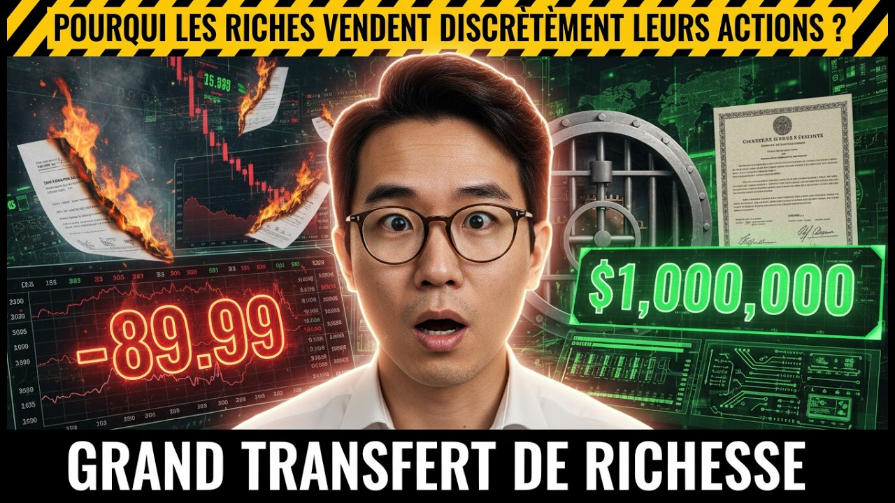 Le grand transfert de richesse : pourquoi les riches vendent discrètement leurs actions