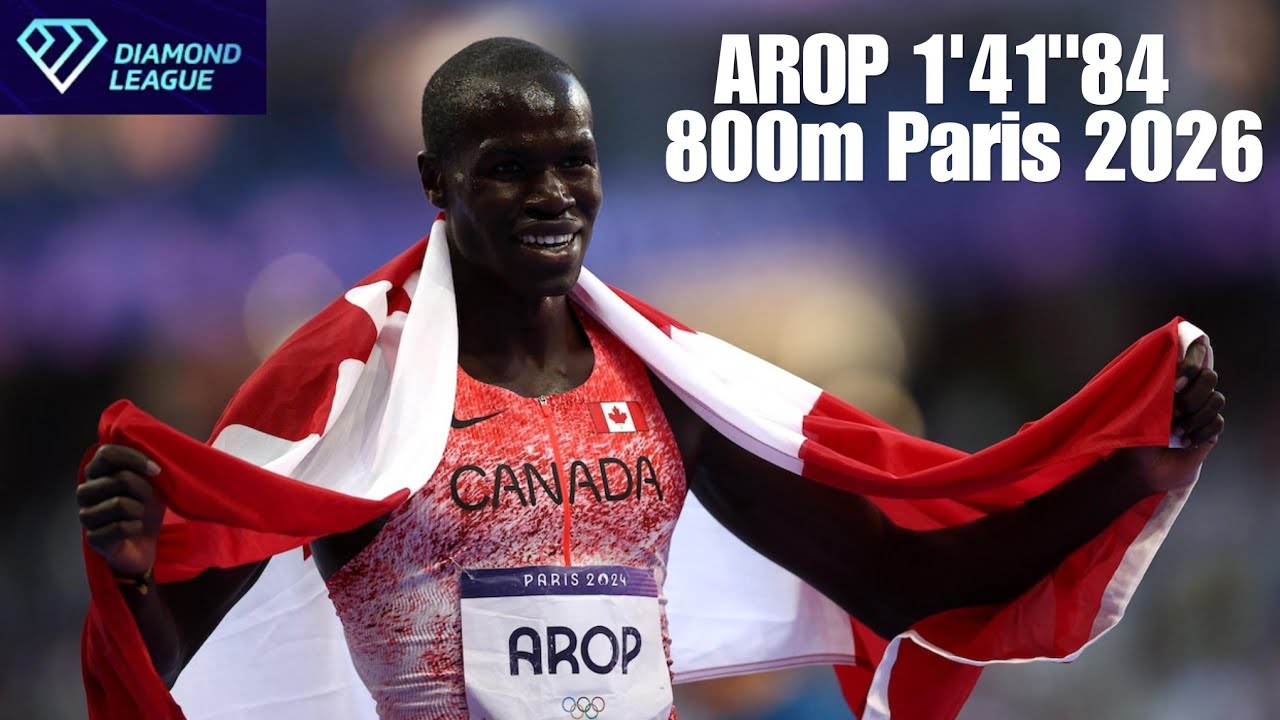 Marco Arop DOMINATES 800m Men Paris Diamond League 2026 | 1:41.84 🔥