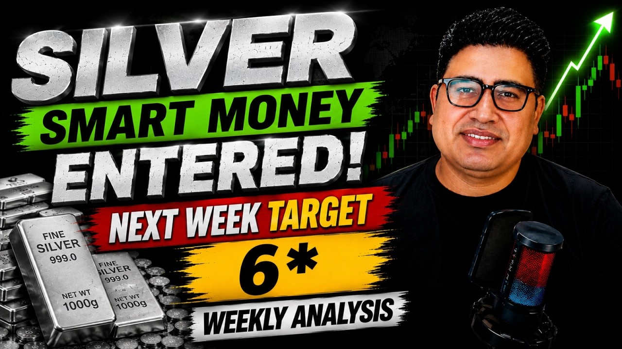 Silver Blast! Big Players Entered? | Next Target Revealed| Silver Weekly Analysis | Chart Geometry