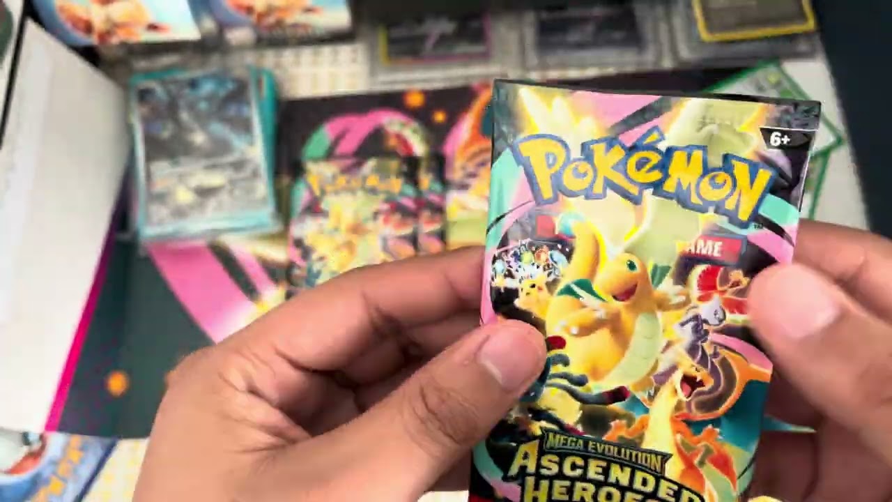 Ascended Heroes Pokémon Center Elite Trainer Box Opening and review