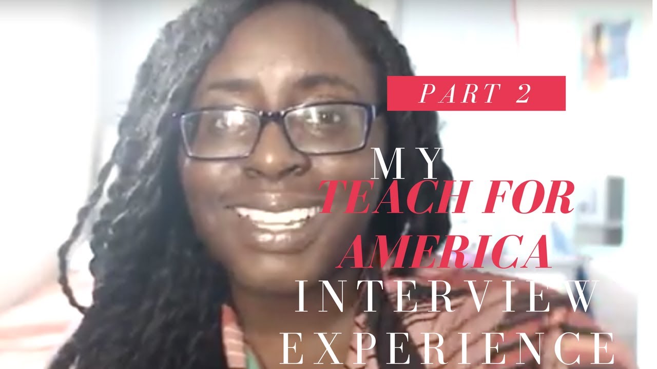 My Teach for America Interview Experience part 2
