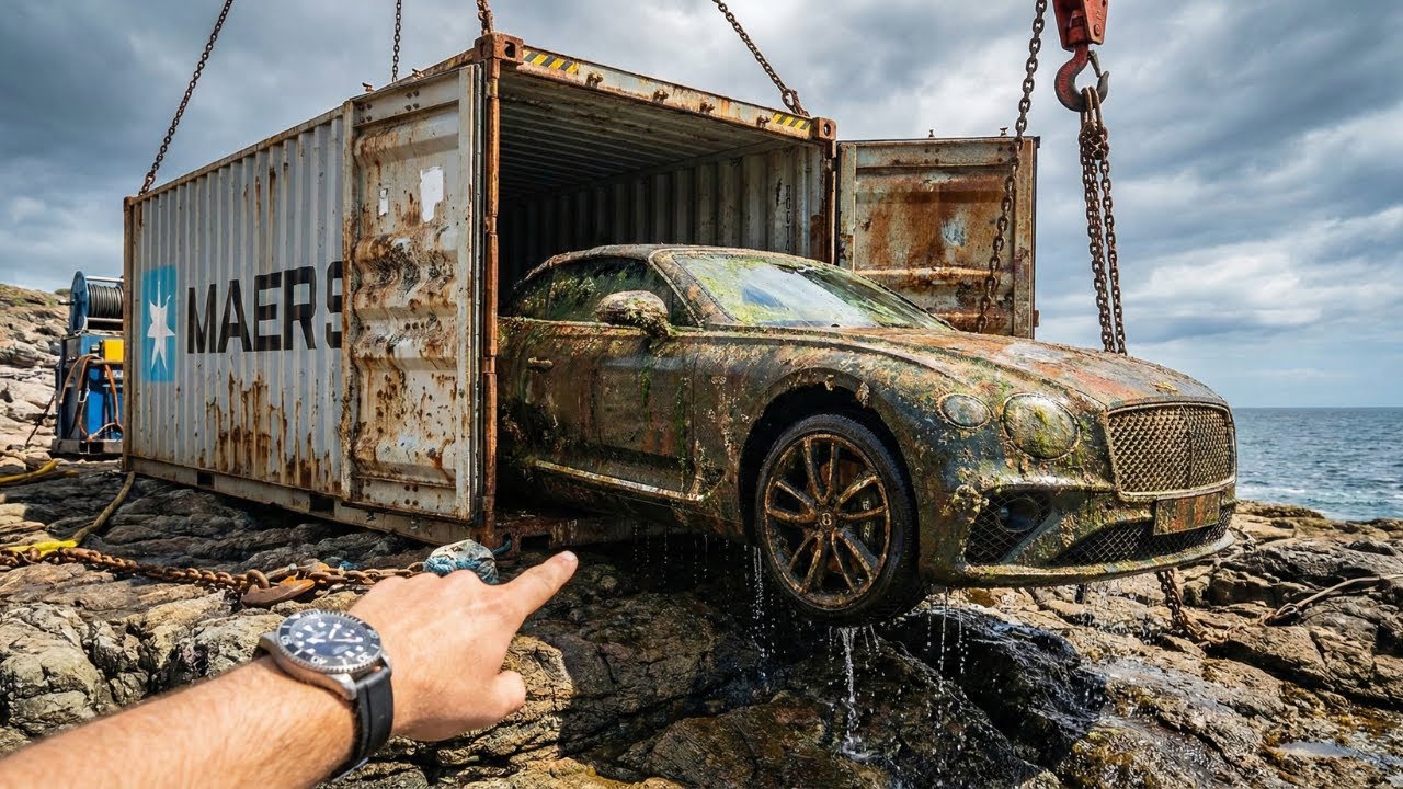 Deep Sea Recovery: The Lost Bentley Batur Convertible (Mulliner) | Realistic Ocean Expedition