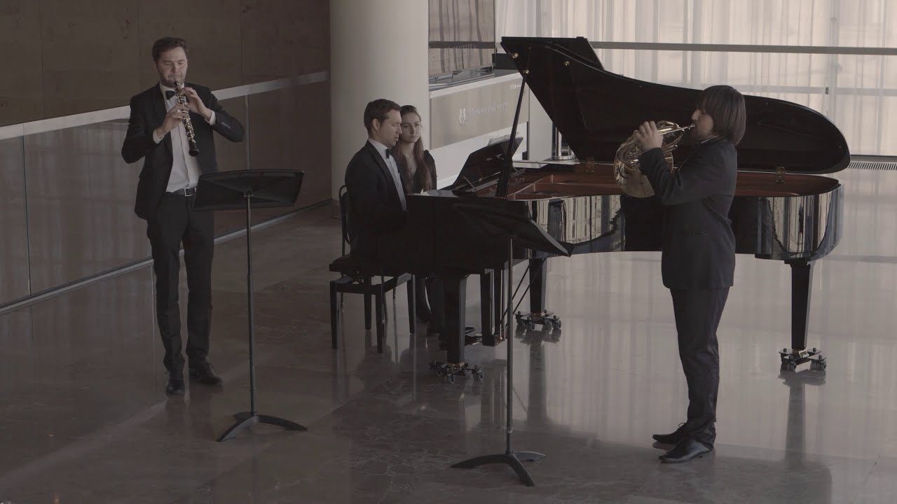 Jean-Michel Damase - Trio for Oboe, Horn & Piano