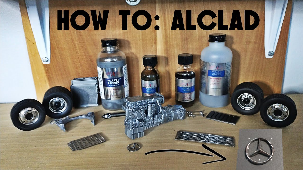 HOW TO: use ALCLAD lacquer metal paints