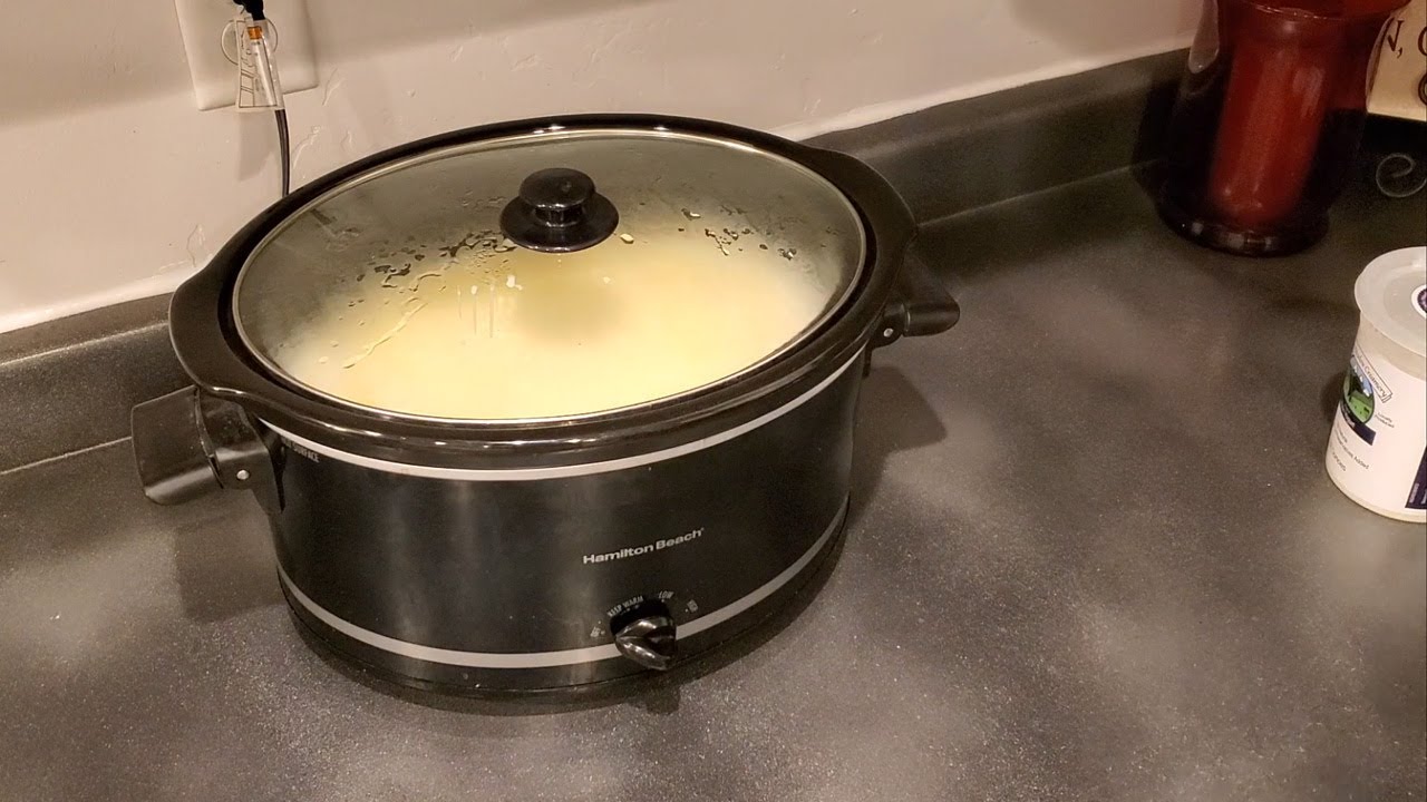 How To Make Yogurt in a Crockpot from a Gallon of Raw Milk