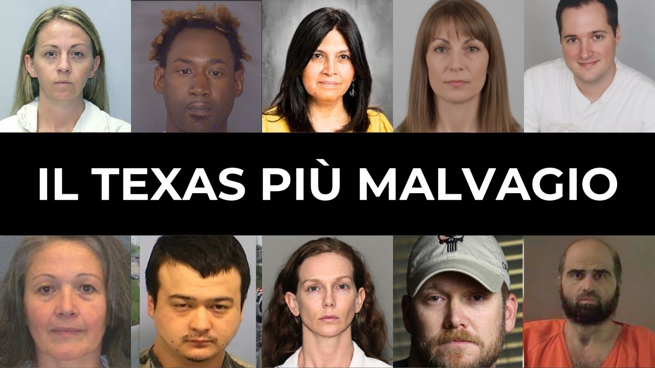 10 Criminali del Texas Così Malvagi che Non Cammineranno Mai Più Liberi.