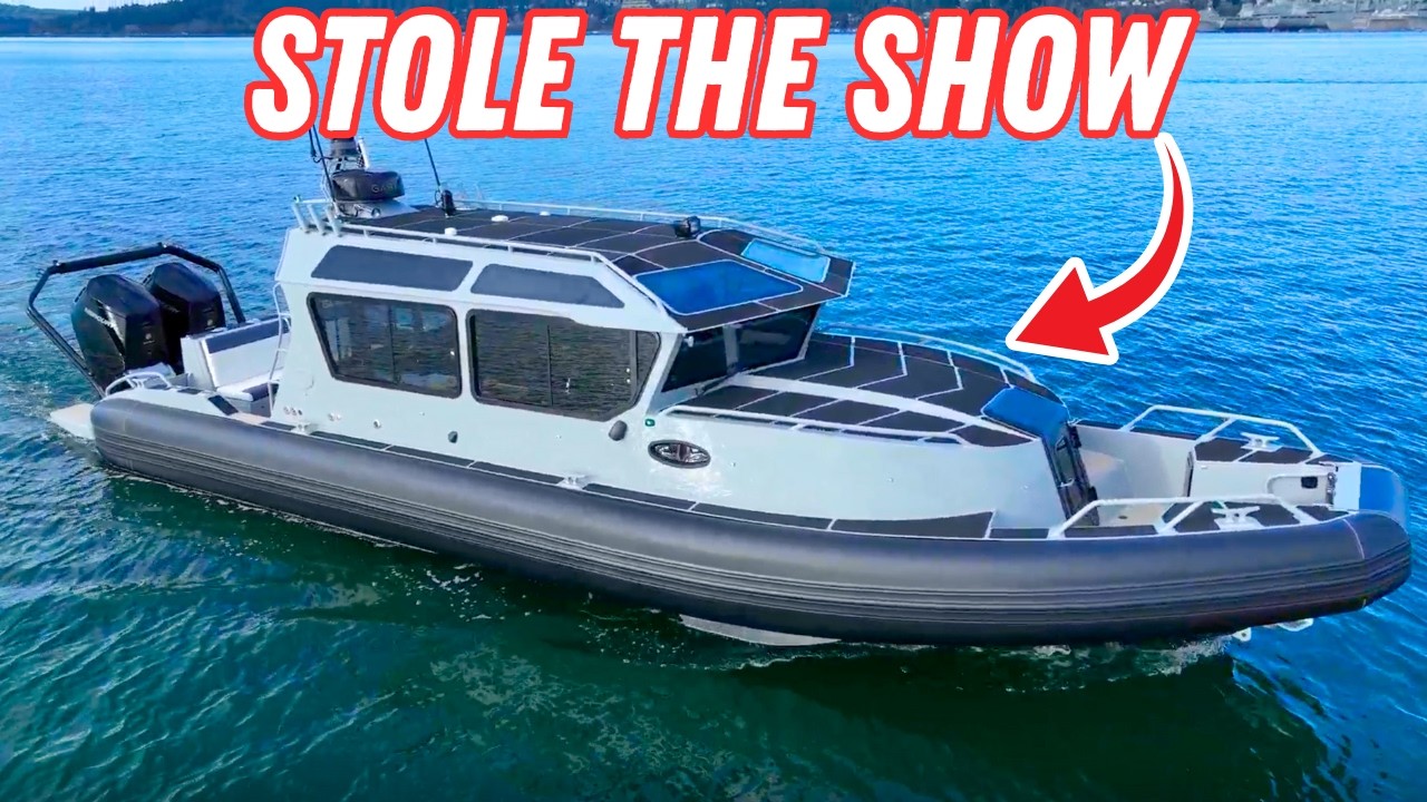 I Found The BEST Boat At The Boat Show!!  | Life Proof Boats!!!