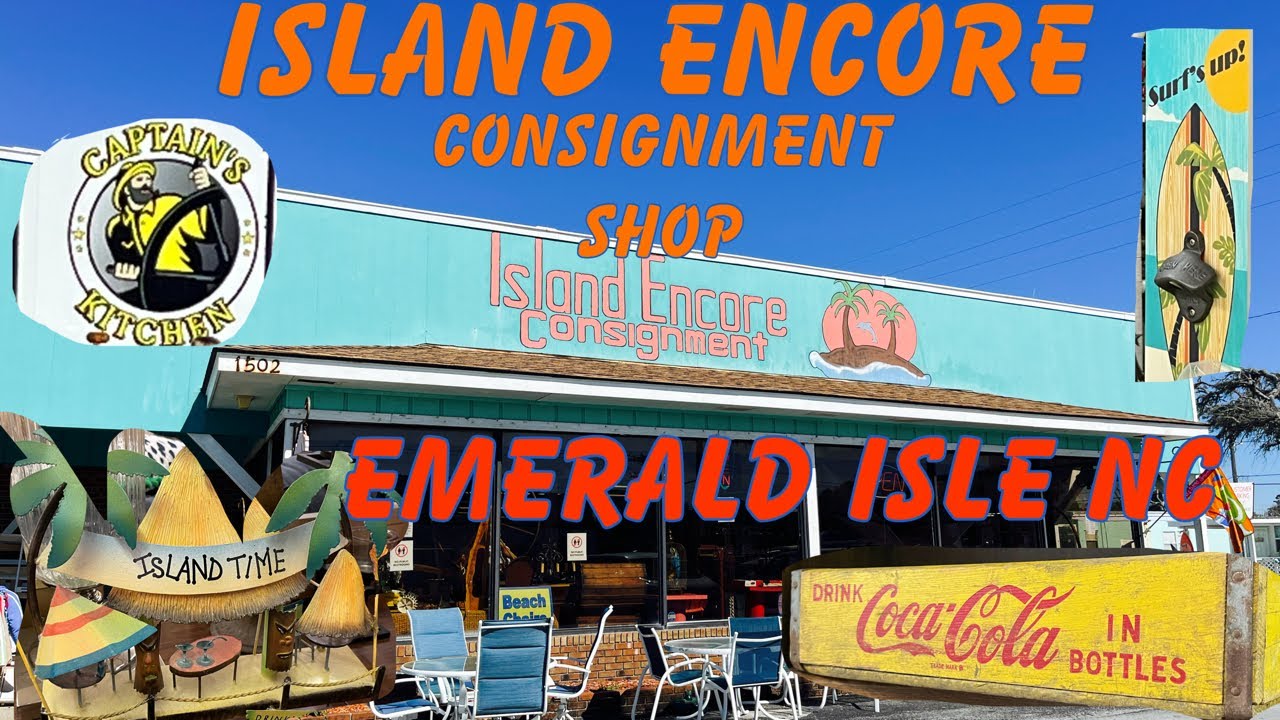 Beachy Finds at Island Encore Shop! 1/2 POUND Shrimp Burgers | Emerald Isle NC