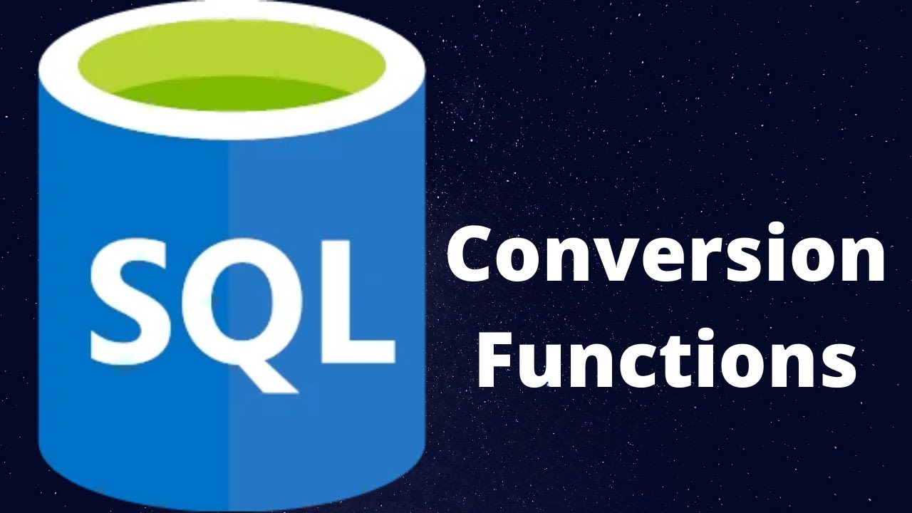 sql conversion functions and its types | oracle conversion functions