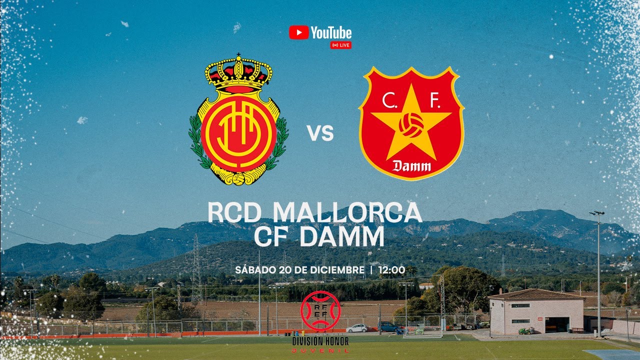 &iexcl;PARTIDO EN DIRECTO! RCD MALLORCA DH vs CF DAMM
