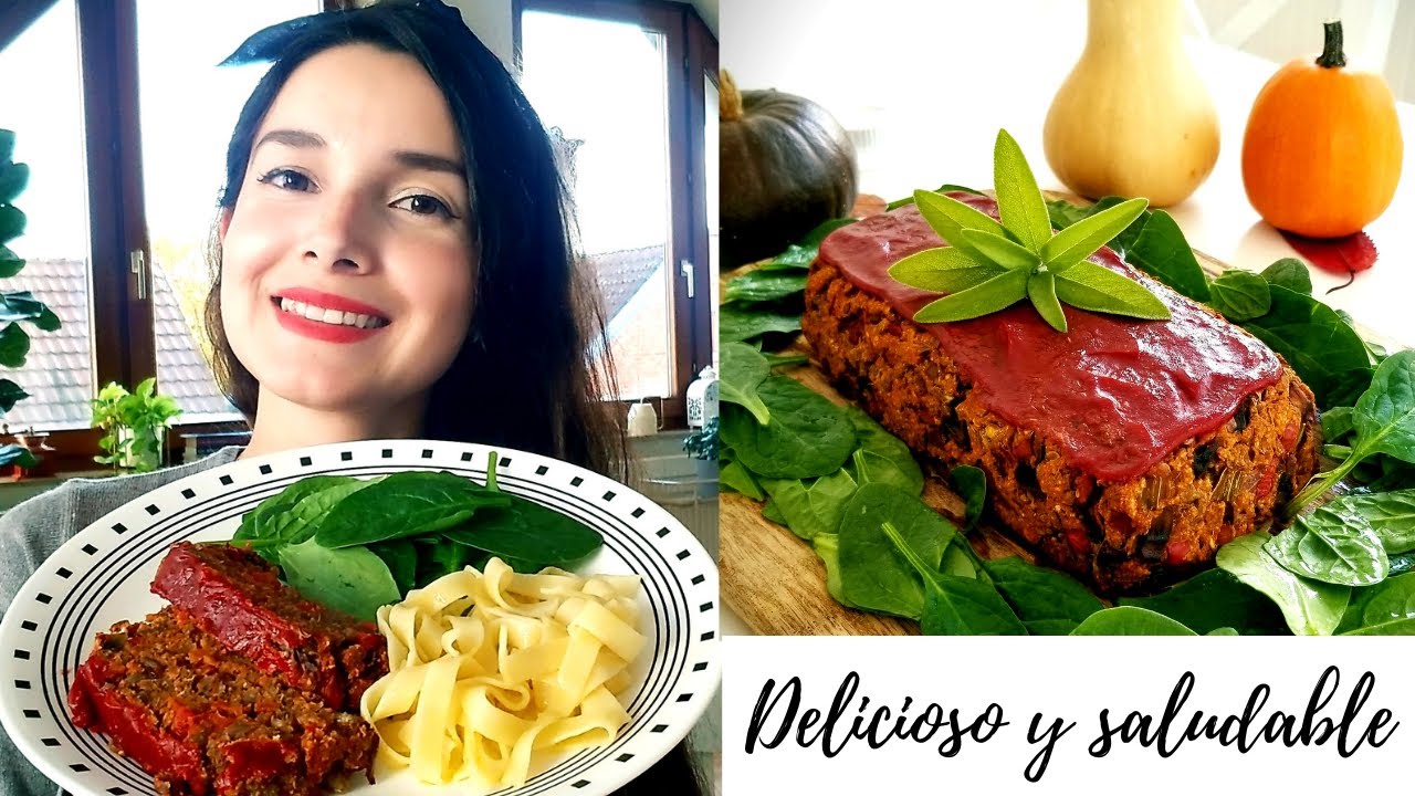 Pastel de carne de LENTEJAS |Económico, vegano y delicioso| Ideal para Acción de gracias y Navidad