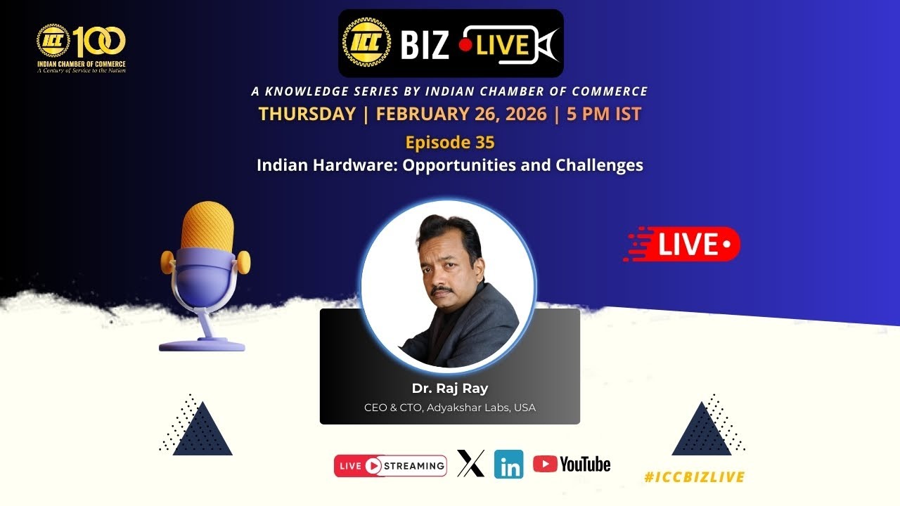ICC Biz Live, a knowledge series by Indian Chamber of Commerce