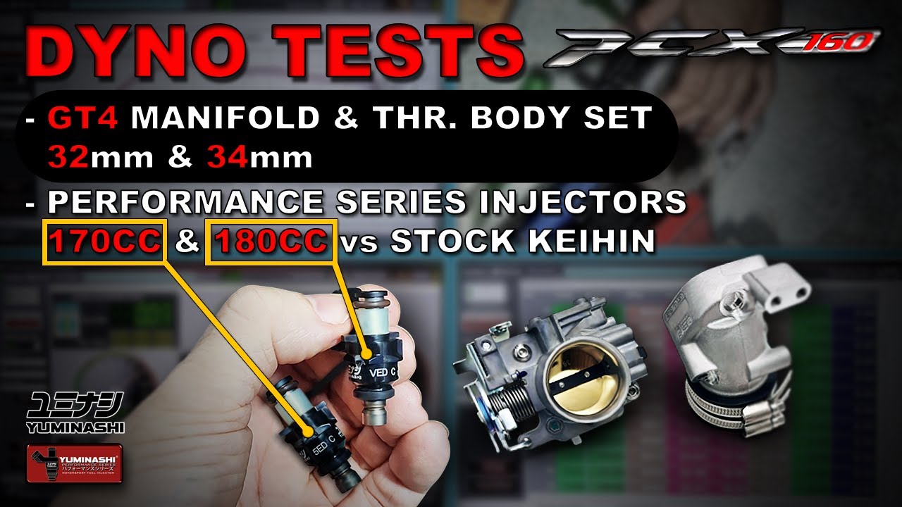32mm & 34mm GT4 Manifold Test & Performance Injector Compare | DYNO Run & Injector Flow Test