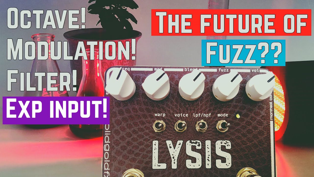 Solidgoldfx- Lysis (modulated, octave fuzz pedal)