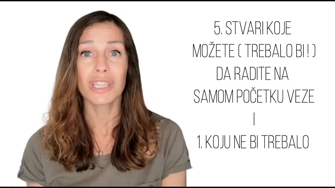 5. stvari koje možete (trebalo bi!) da radite na početku veze i 1. koju ne treba #vezeionebezveze
