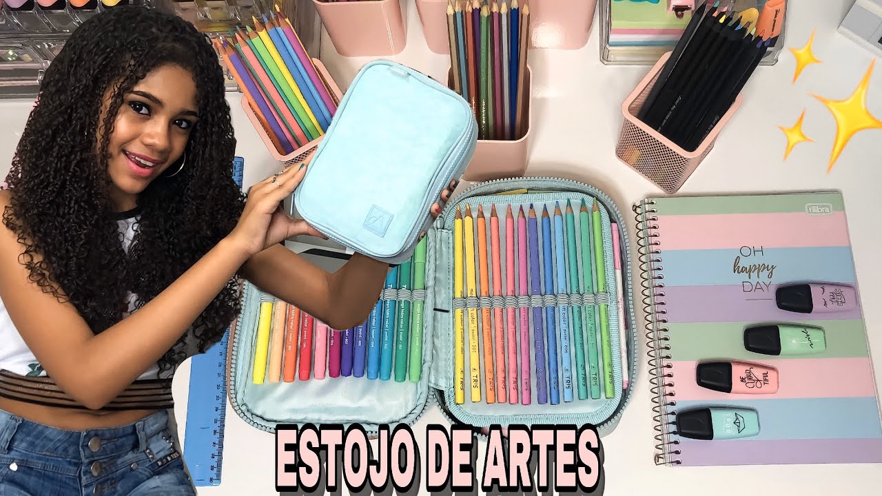 ORGANIZANDO MEU ESTOJO DE ARTES -GIOVANNA TELES