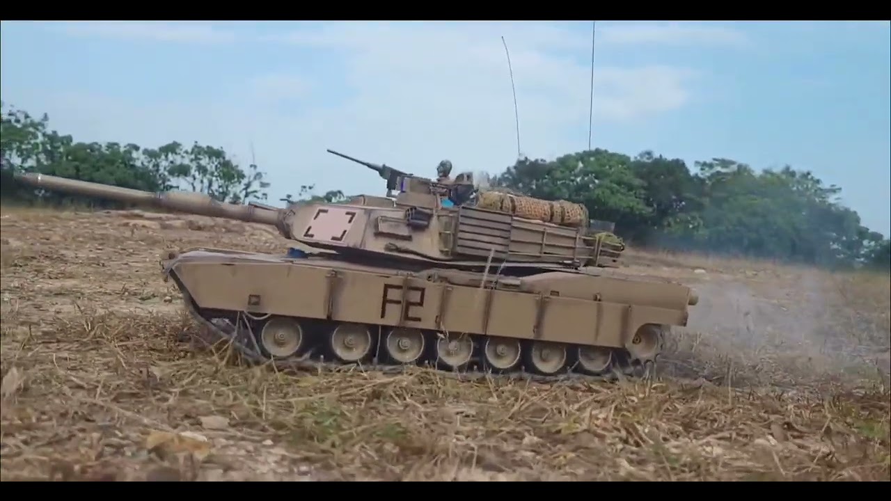 RC tank 1/16 scale M1A2 Abrams 