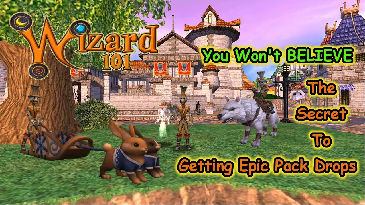 Wizard101 You Won't BELIEVE! The Secret To Epic Crowns Pack Drops?!?