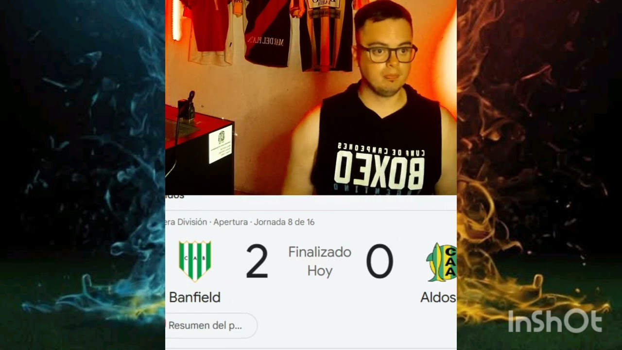 Banfield vs aldosivi: reacción en caliente 
