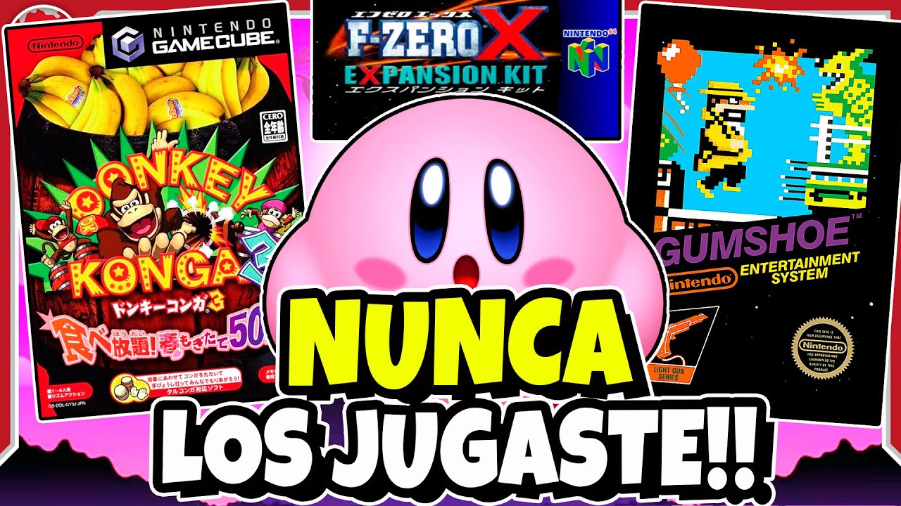Juegos de Nintendo que NUNCA SALIERON de JAPÓN... y Otros que NUNCA ENTRARON