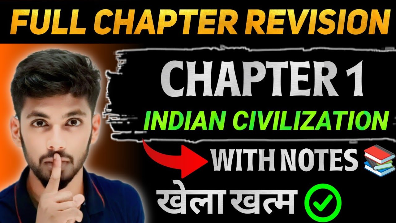 indian civilization and culture class 12 english | Summary In Hindi | Hindi Meaning | One Shot