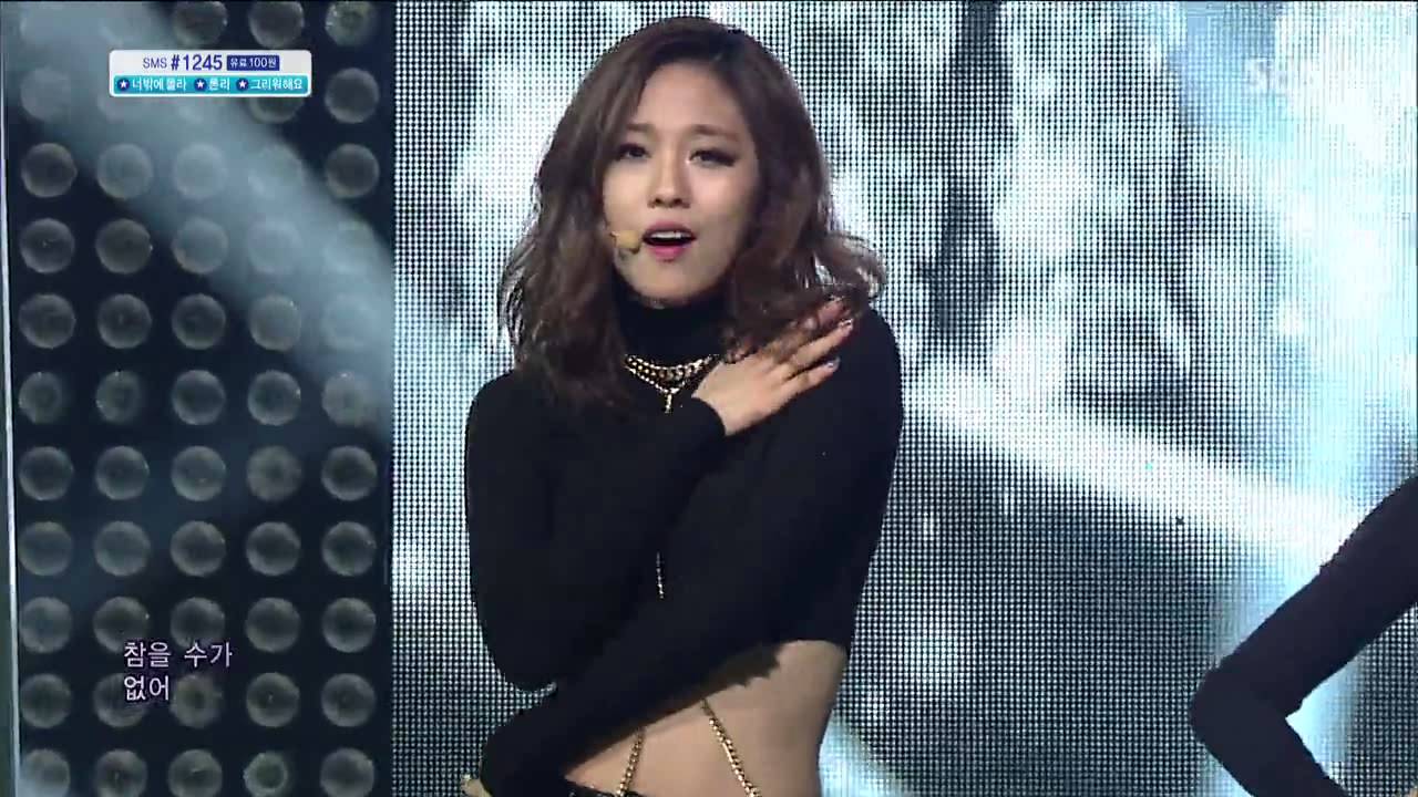 [Miss A] - HUSH @ популярная песня Inkigayo 131208