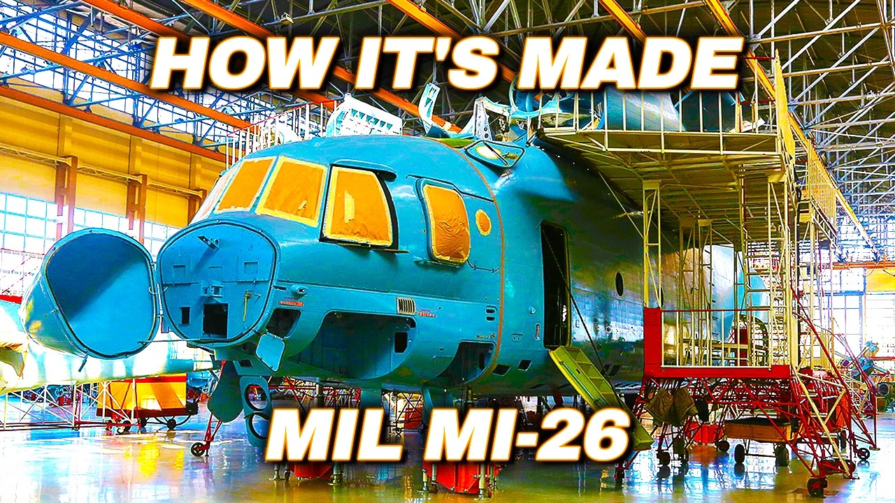 Inside The Factory That Makes the World's LARGEST Helicopter