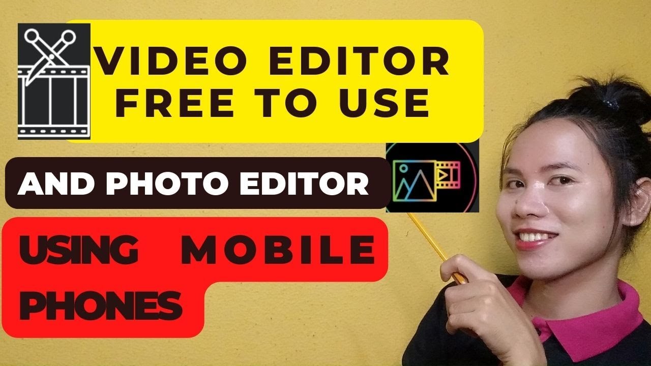 Anong apps ang pweding gamitin pang edit nang videos at photo using mobile phone