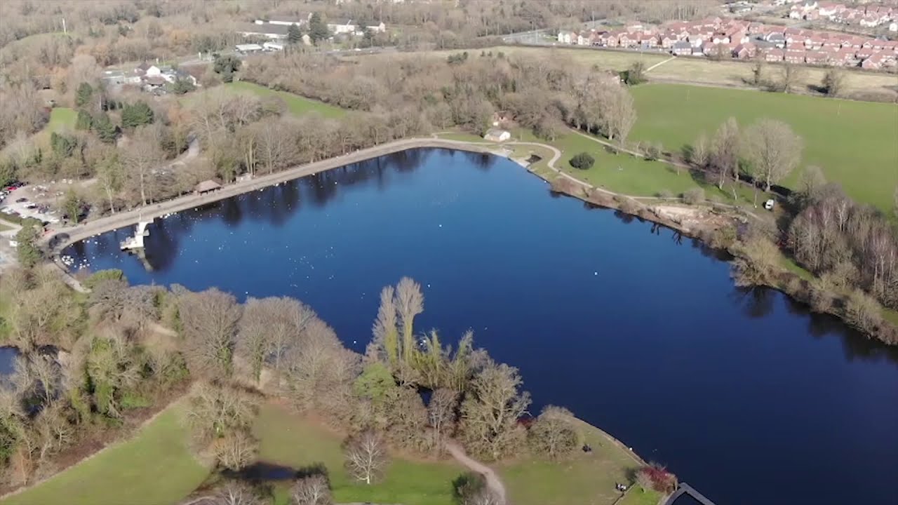 A look at Coate Water in Swindon