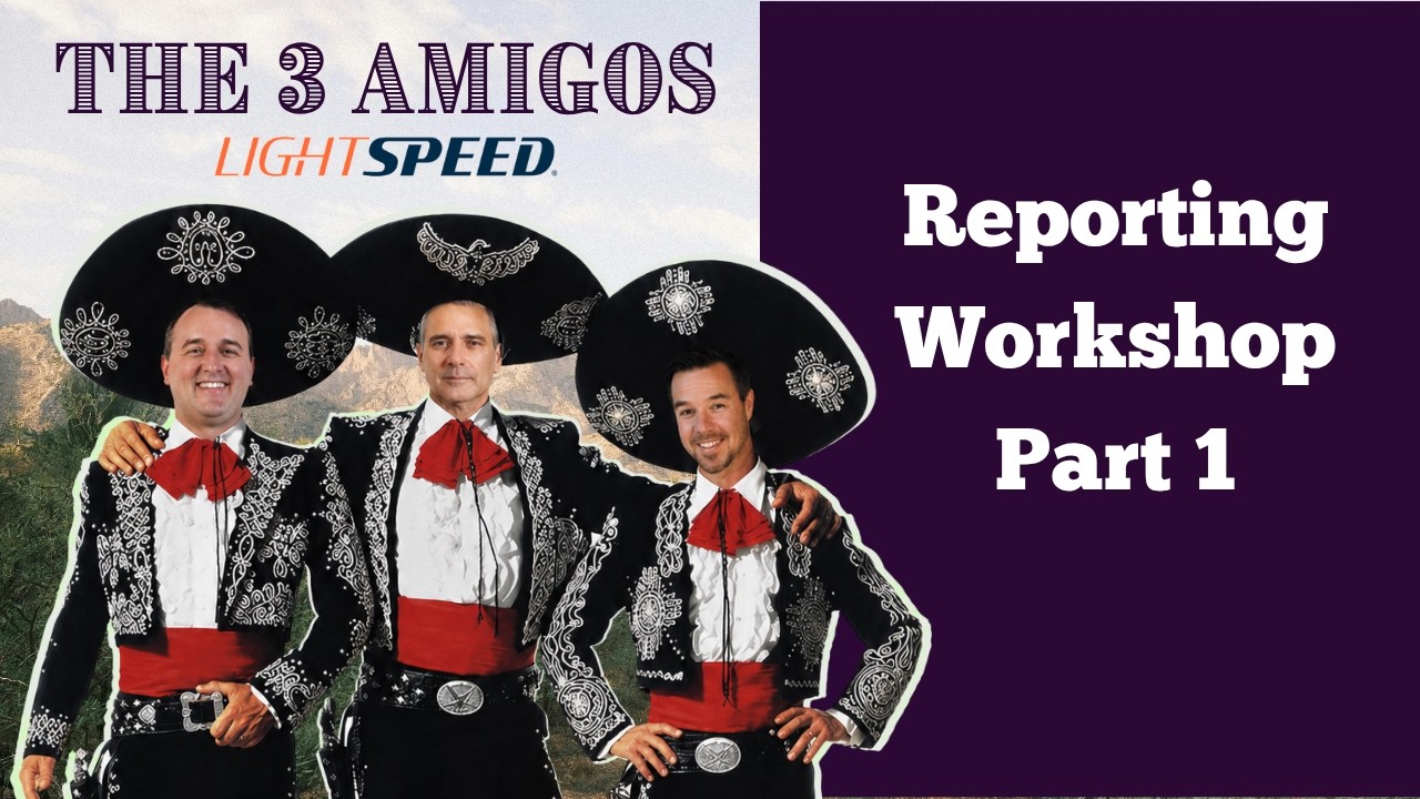 Lightspeed Report Writing Workshop with Mark Sheffield