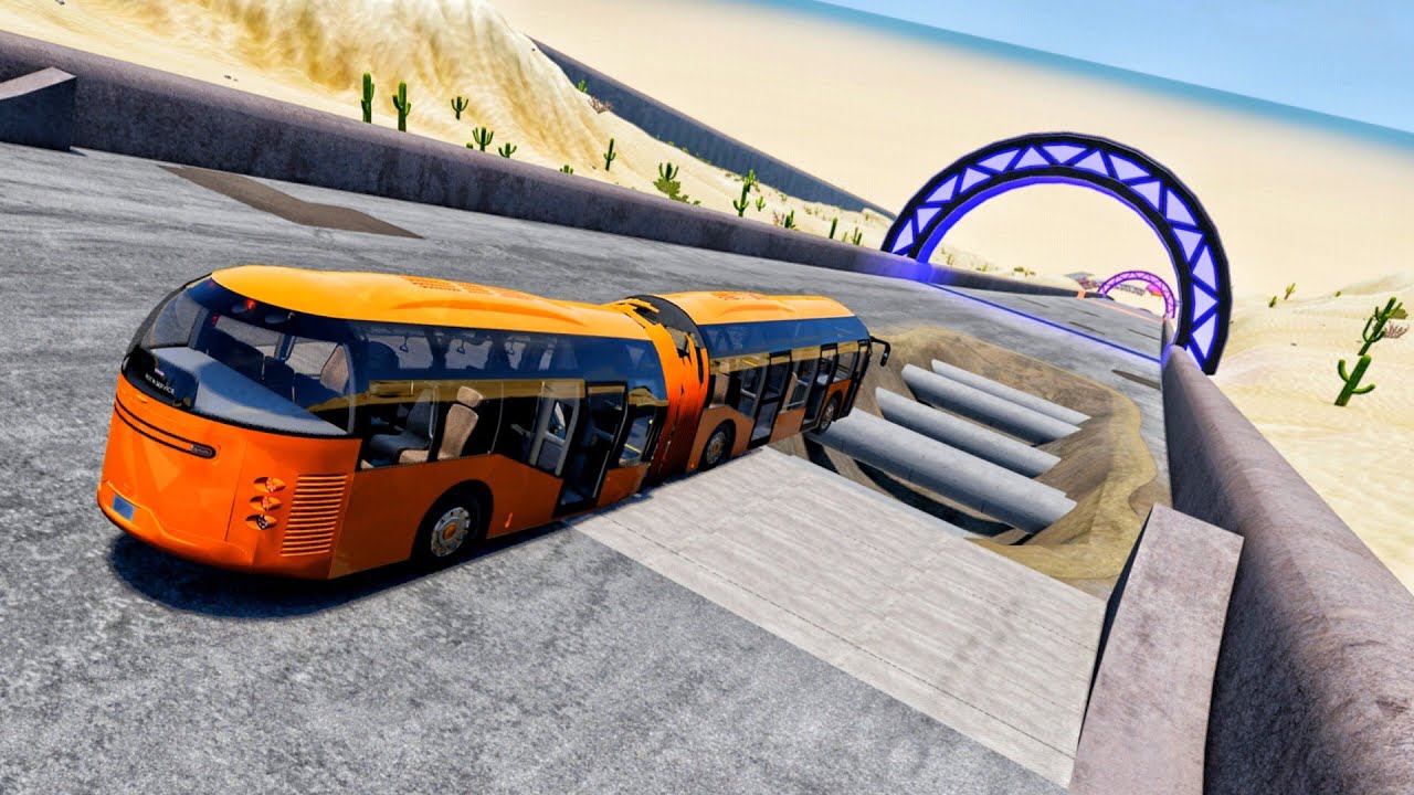 Full Throttle INSANE Long Downhill Mayhem! | BeamNG.drive Epic Crashes & Speed Test