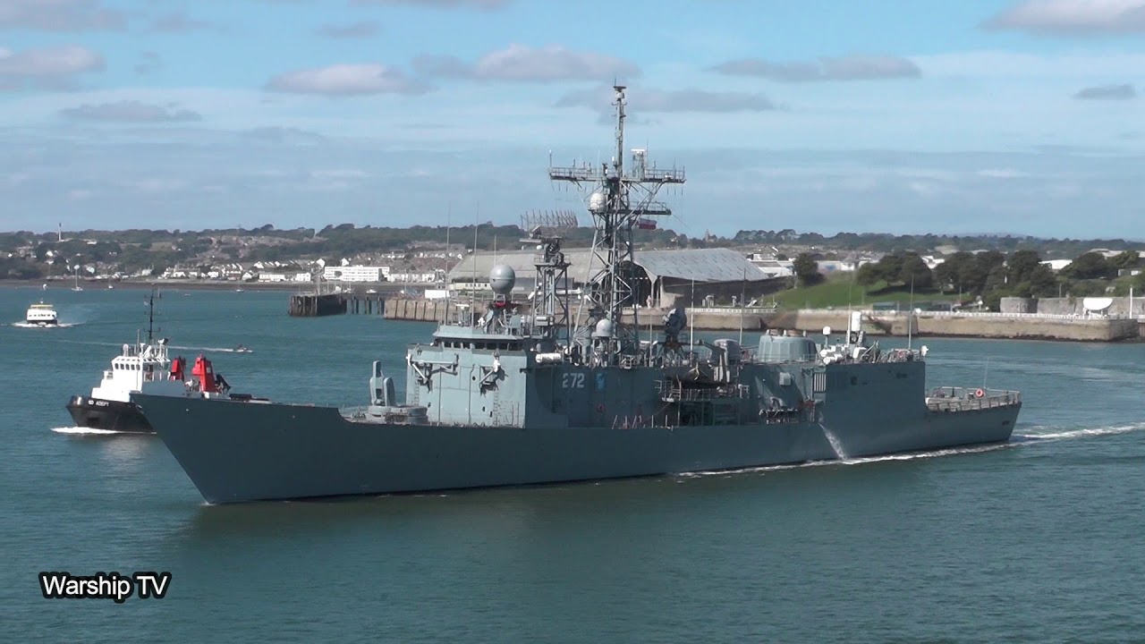 POLISH NAVY ORP GENERAL KAZIMIERZ PULASKI 272 LEAVES DEVONPORT - 9th September 2018