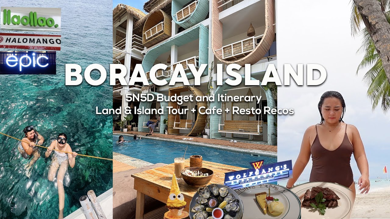 BORACAY 5N5D Budget and Itinerary | Land & Island Tour| Cafe+Resto Recos| July 2024| Andy and Nicole