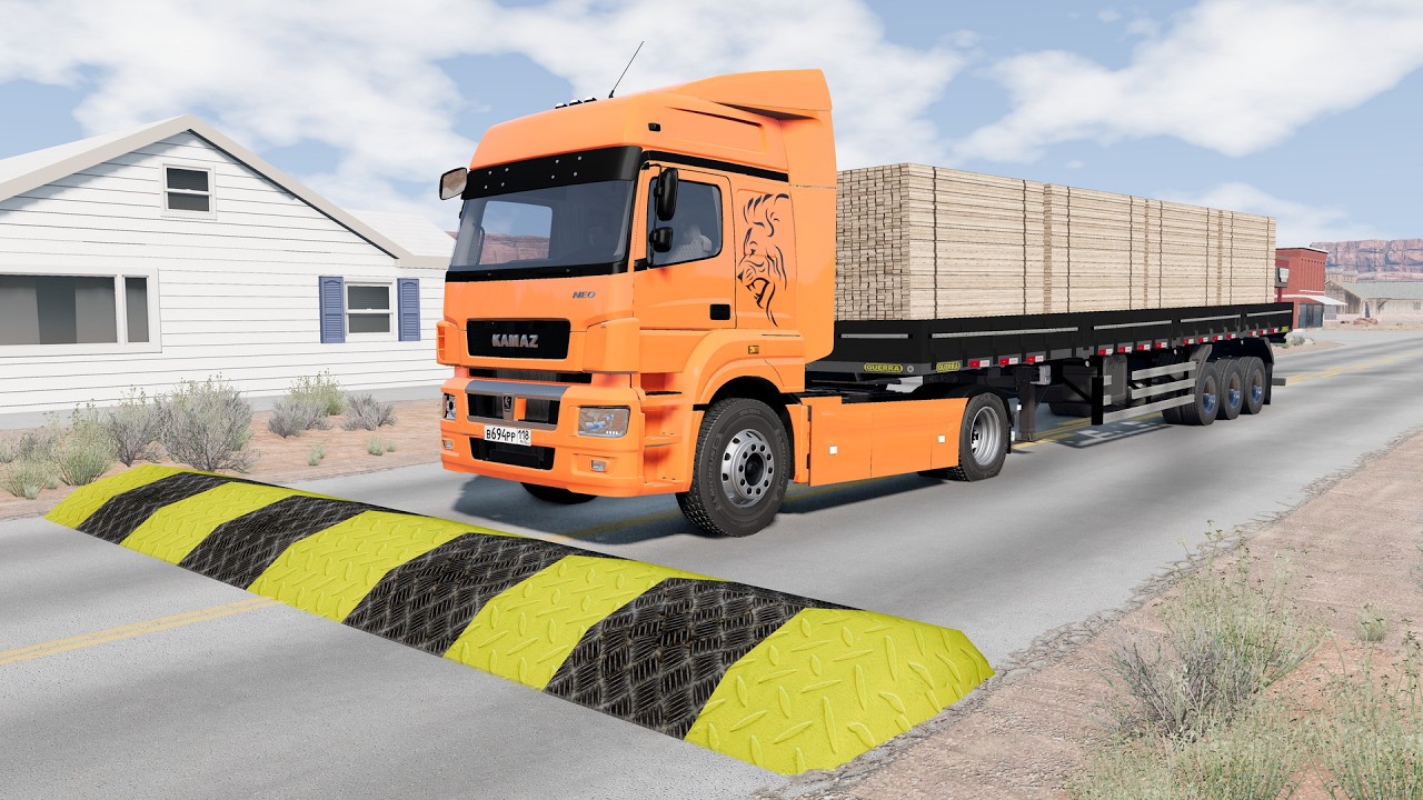 Trucks vs SpeedBump