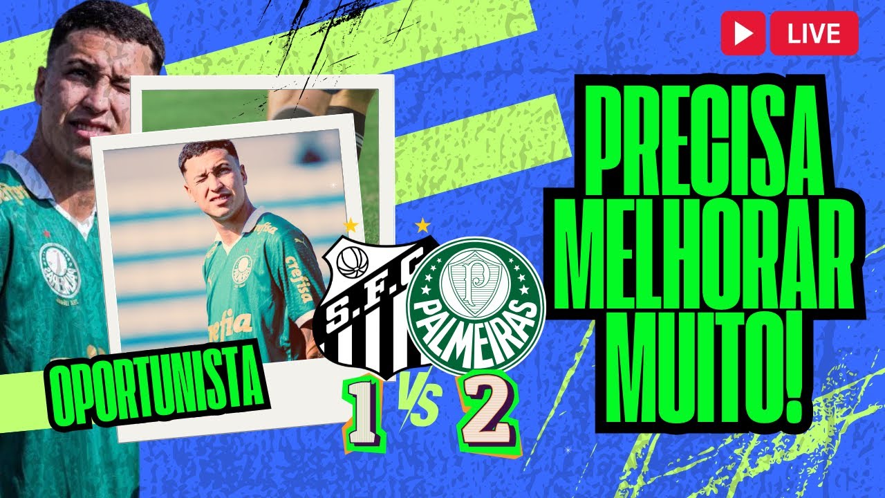 PÓS-JOGO | SANTOS 1X2 PALMEIRAS | COLETIVA ABEL FERREIRA