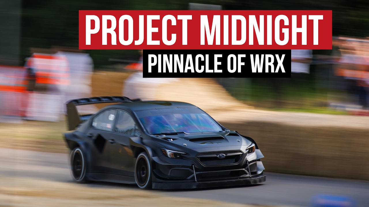 Subaru's Project Midnight: The Ultimate WRX Time Attack Machine